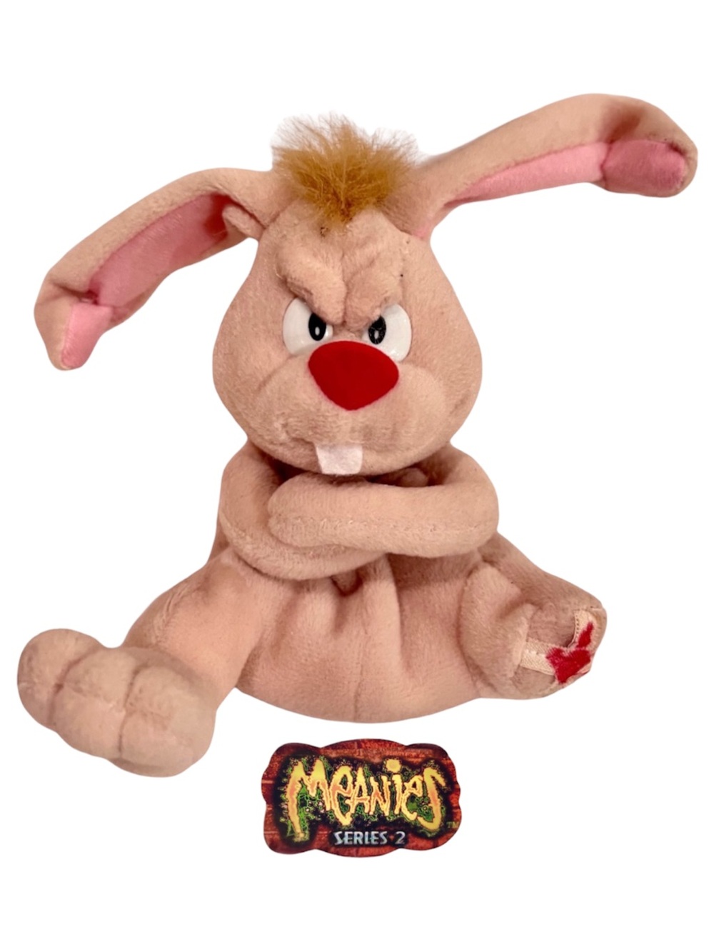 MEANIES Series 2 “LUCKY” The Rabbit Beanbag Plush Toy Kids Stuffed Animal NWT